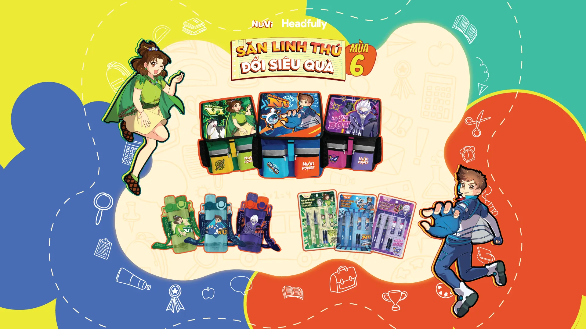 Back-to-school: Bộ sản phẩm học tập