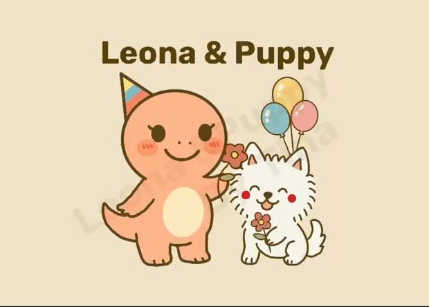 Leona & Puppy
