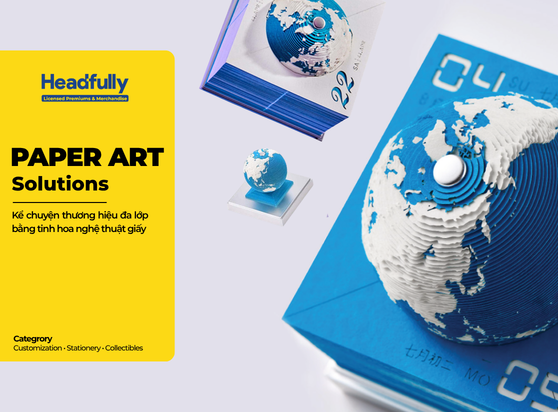 PAPER ART SOLUTIONS: Kể chuyện thương hiệu bằng nghệ thuật giấy
