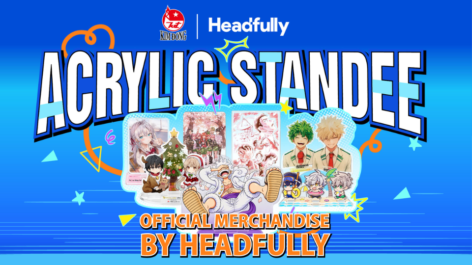 Standee sưu tầm: Quà tặng cho độc giả truyện tranh Nhật Bản từ NXB Kim Đồng qua các đợt phát hành