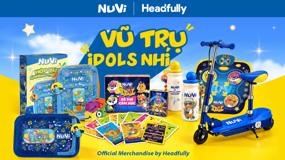 Cùng NuVi “Săn Quà Đỉnh Cao – Hóa Sao Thần Tượng” Với “Vũ Trụ Idols Nhí” Mới